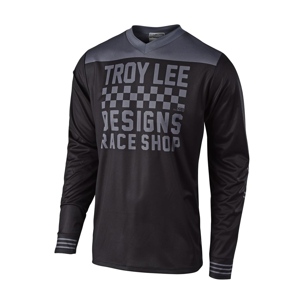 Troy Lee Designs Maillot MX GP Raceshop - Black