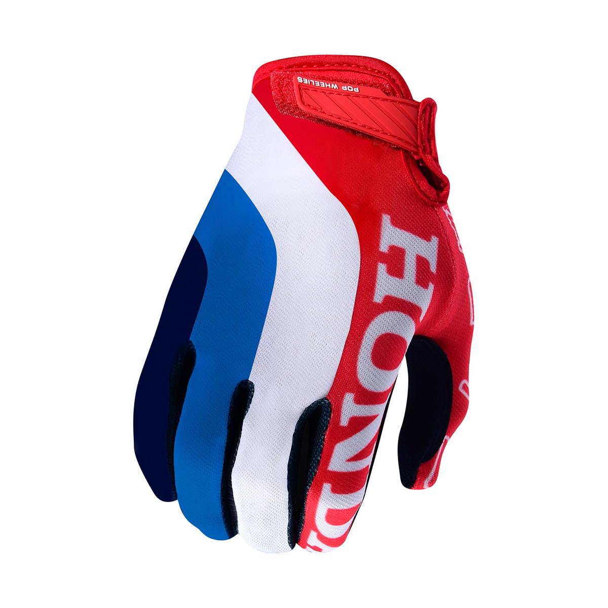 Troy Lee Designs Gloves Air Honda - Red/White