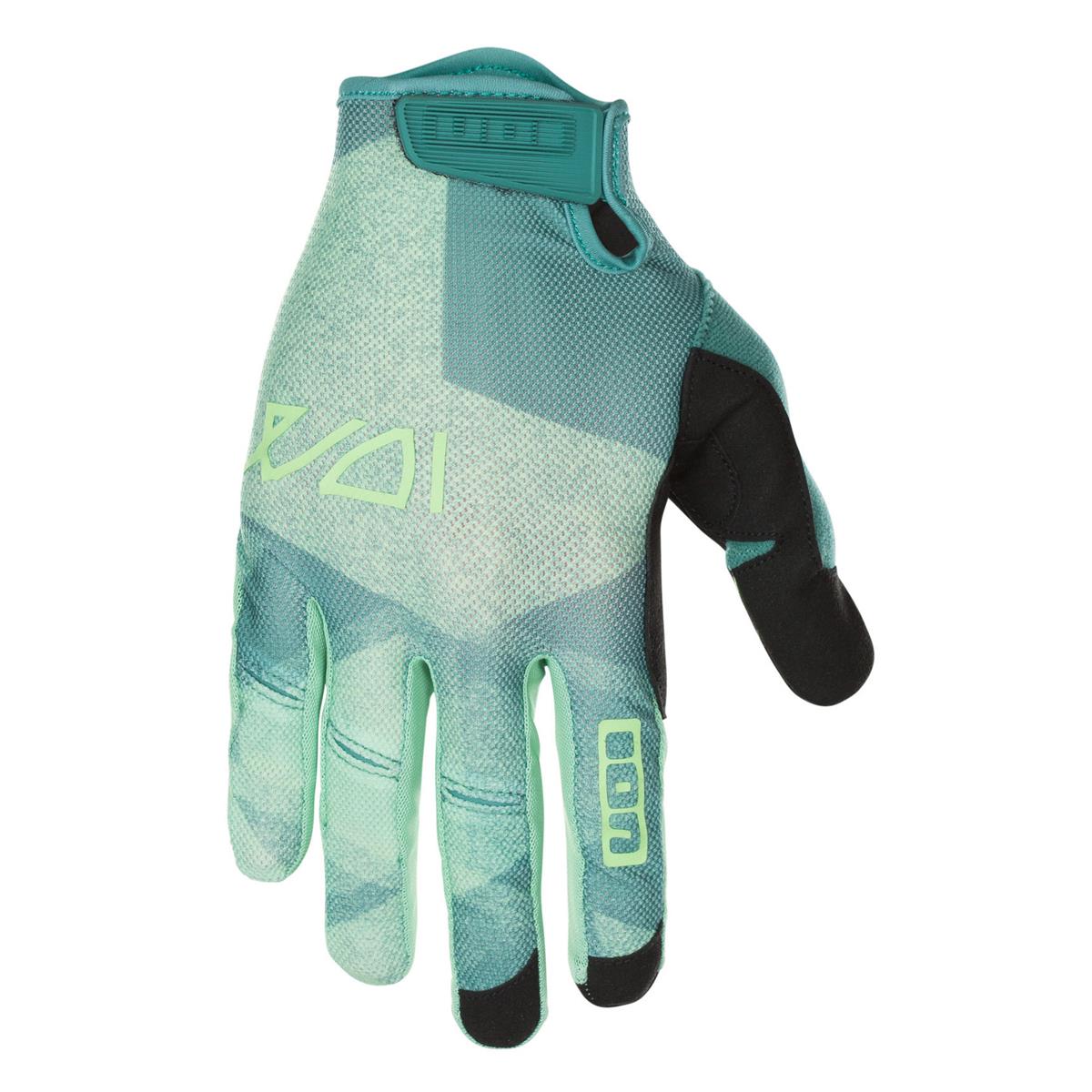 ION Bike Gloves Traze Sea Green