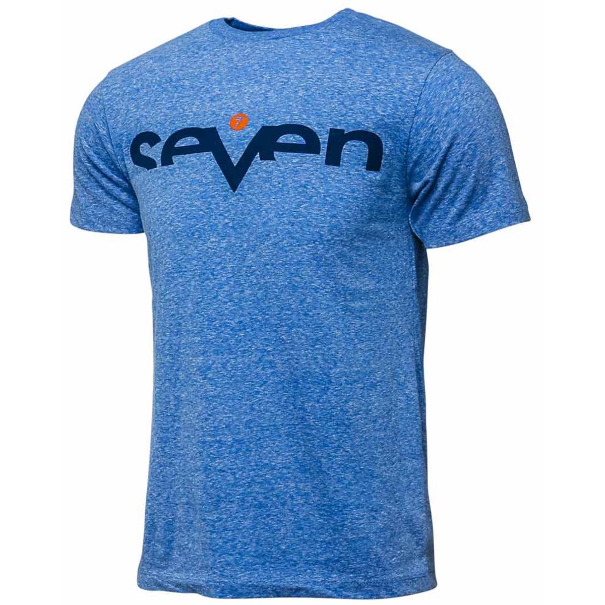 Seven MX T-Shirt Brand 2.0 Blue Snow