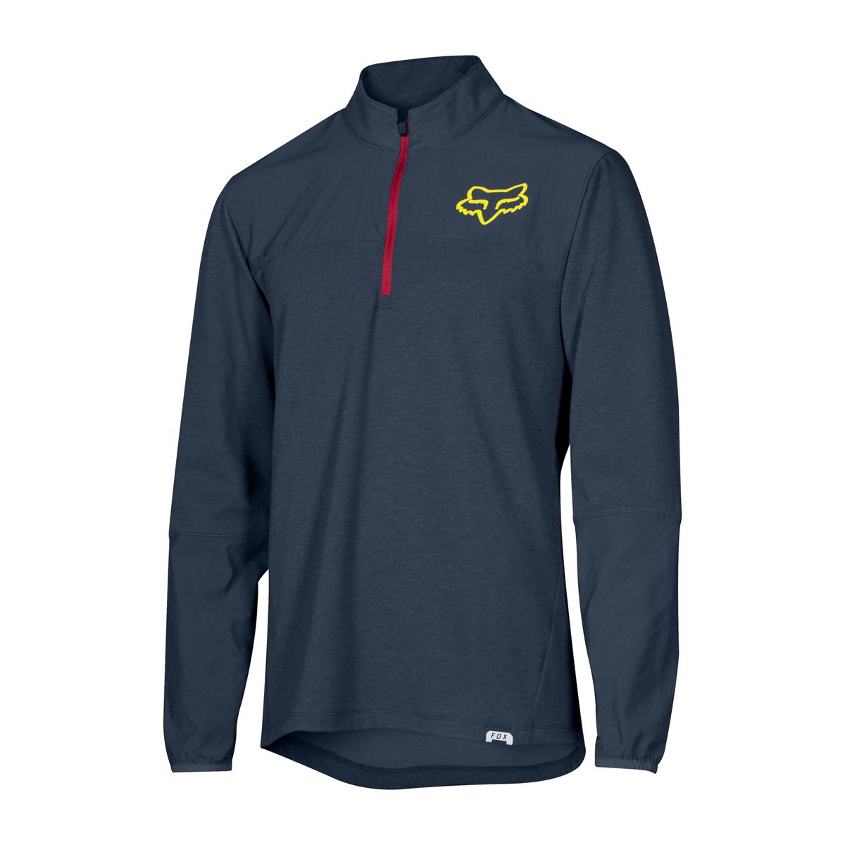 Fox Trail Jersey Long Sleeve Indicator Thermo Midnight