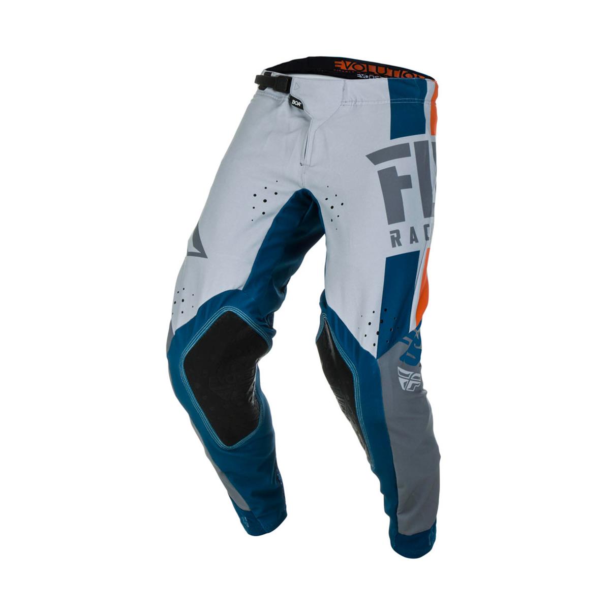 Fly Racing MX Pants Evolution D.S.T. Navy/Grey/Orange