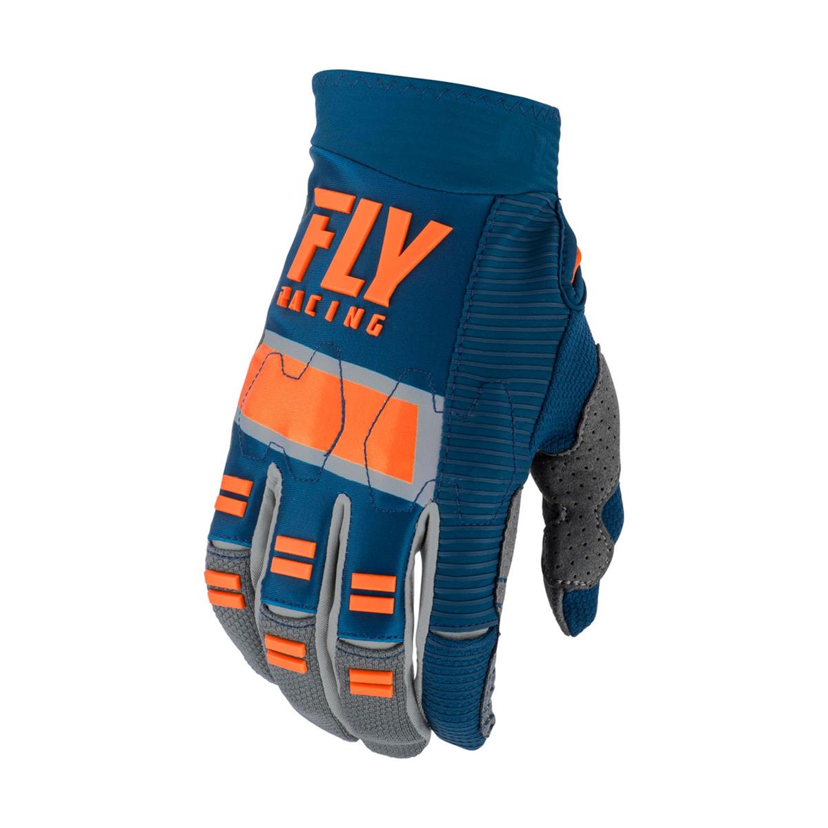 Fly Racing Gloves Evolution D.S.T. Navy/Grey/Orange
