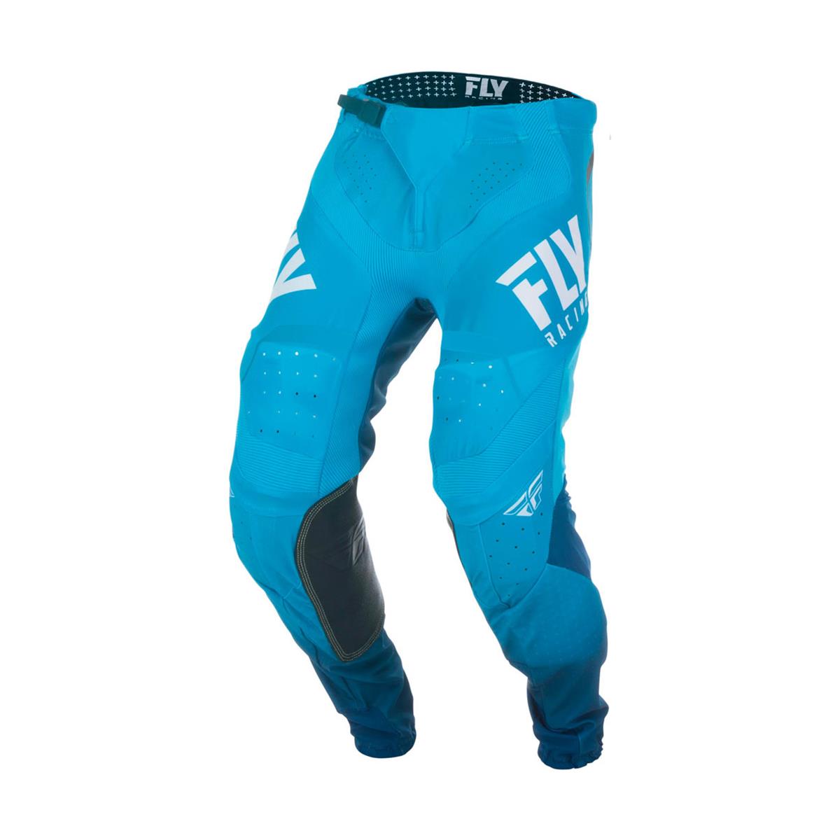 Fly Racing MX Pants Lite Hydrogen Blue/White