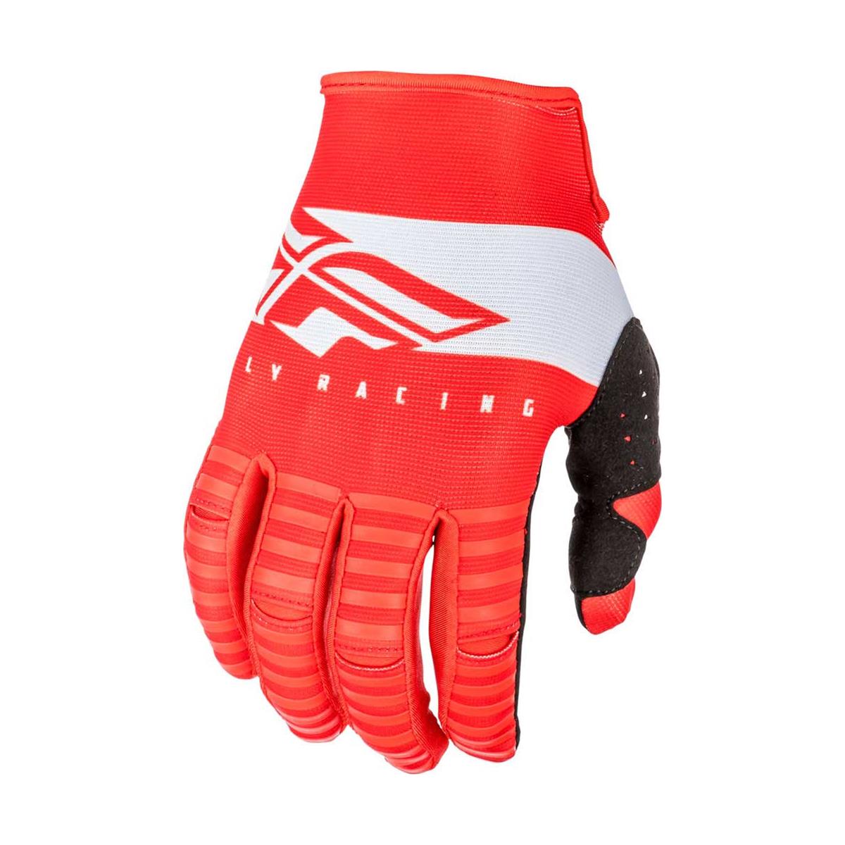 Fly Racing Handschuhe Kinetic Shield Rot/Weiß