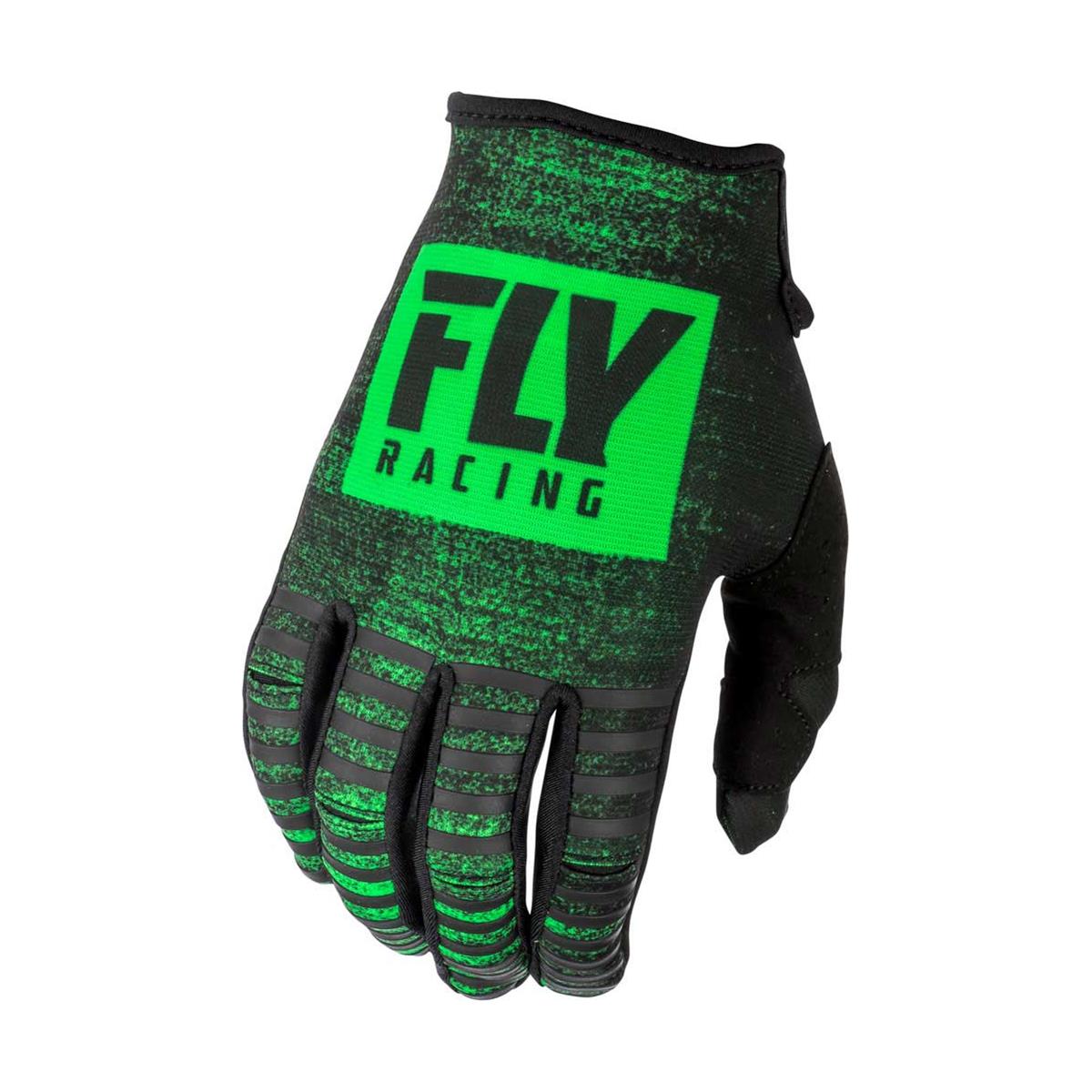 Fly Racing Gloves Kinetic Noiz Neon Green/Black