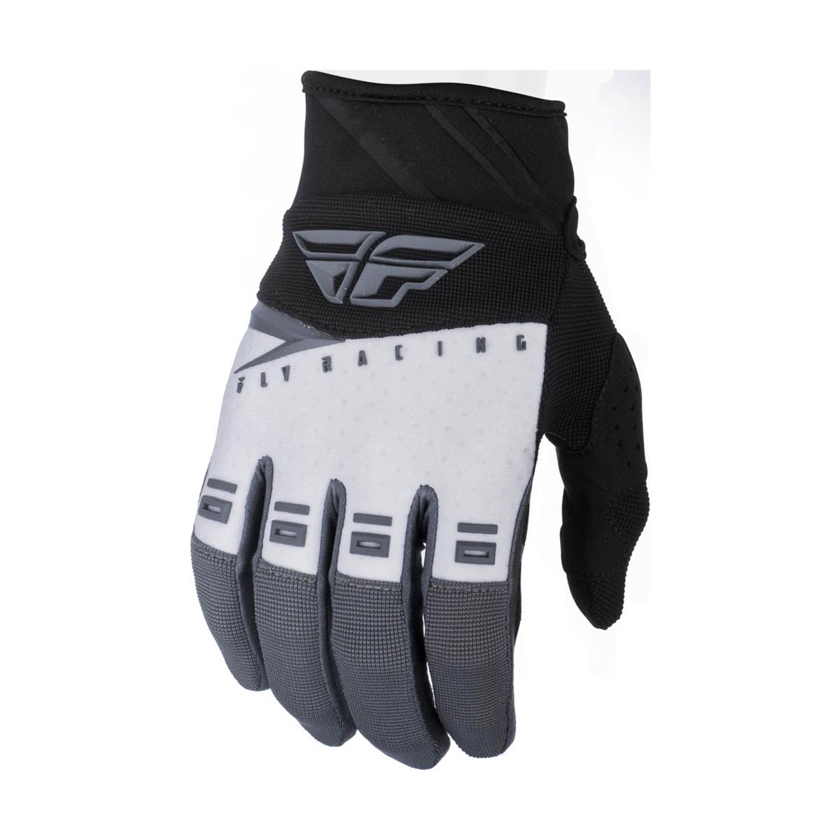Fly Racing Gloves F-16 Black/White/Grey