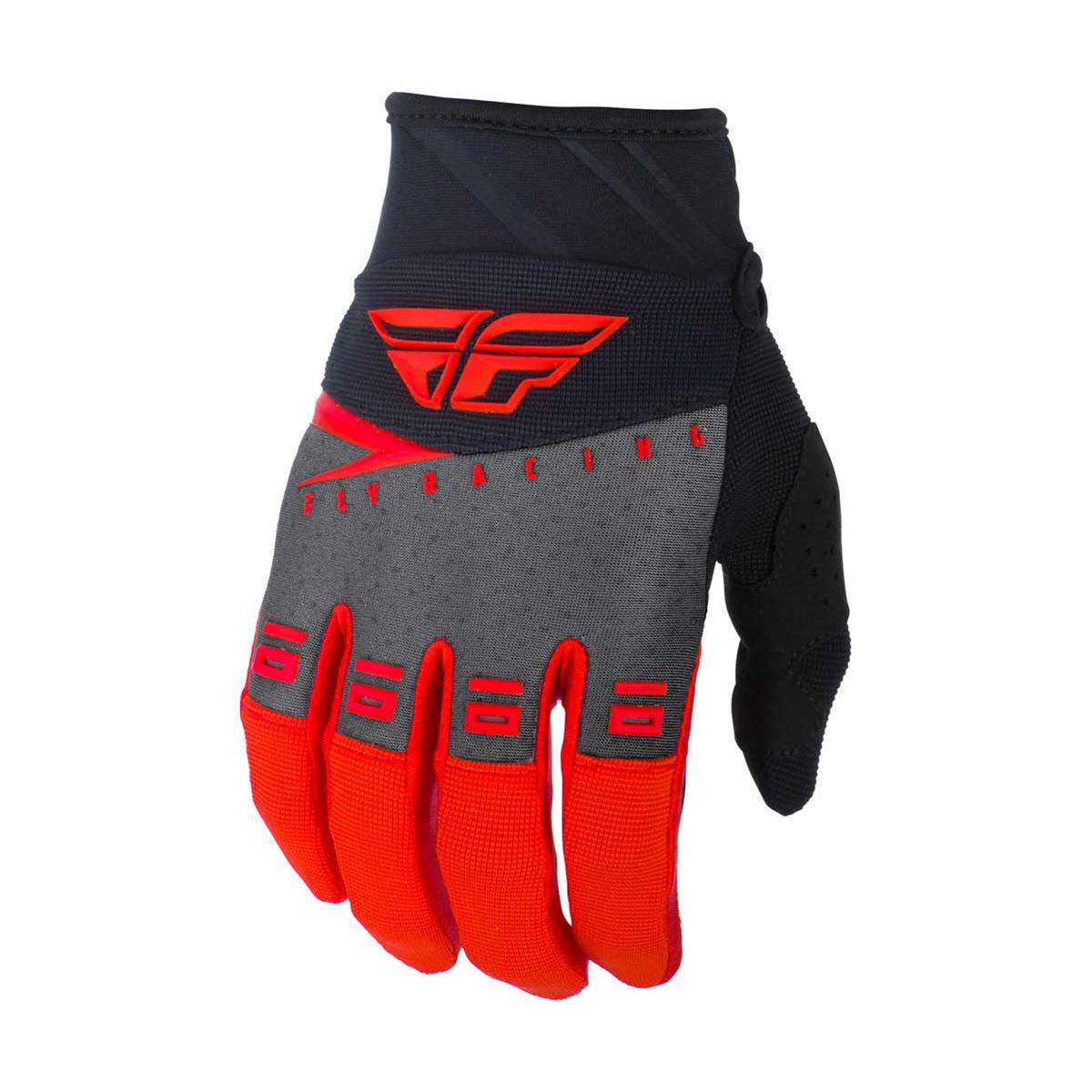 Fly Racing Gloves F-16 Red/Black/Grey