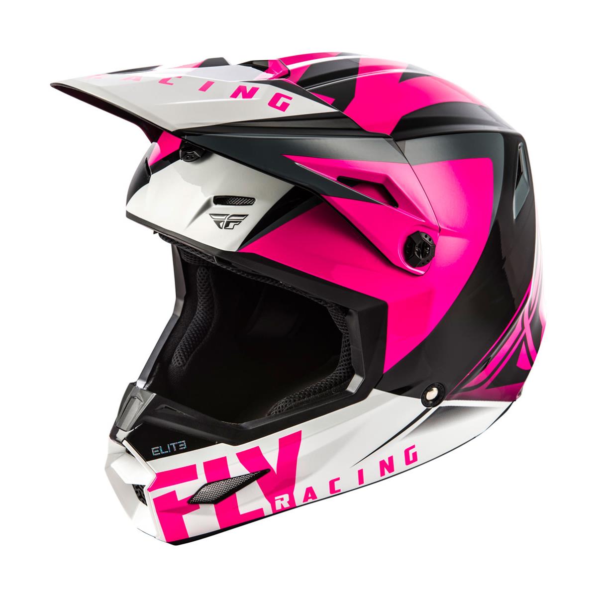 Fly Racing Casque MX Elite Vigilant Pink/Black