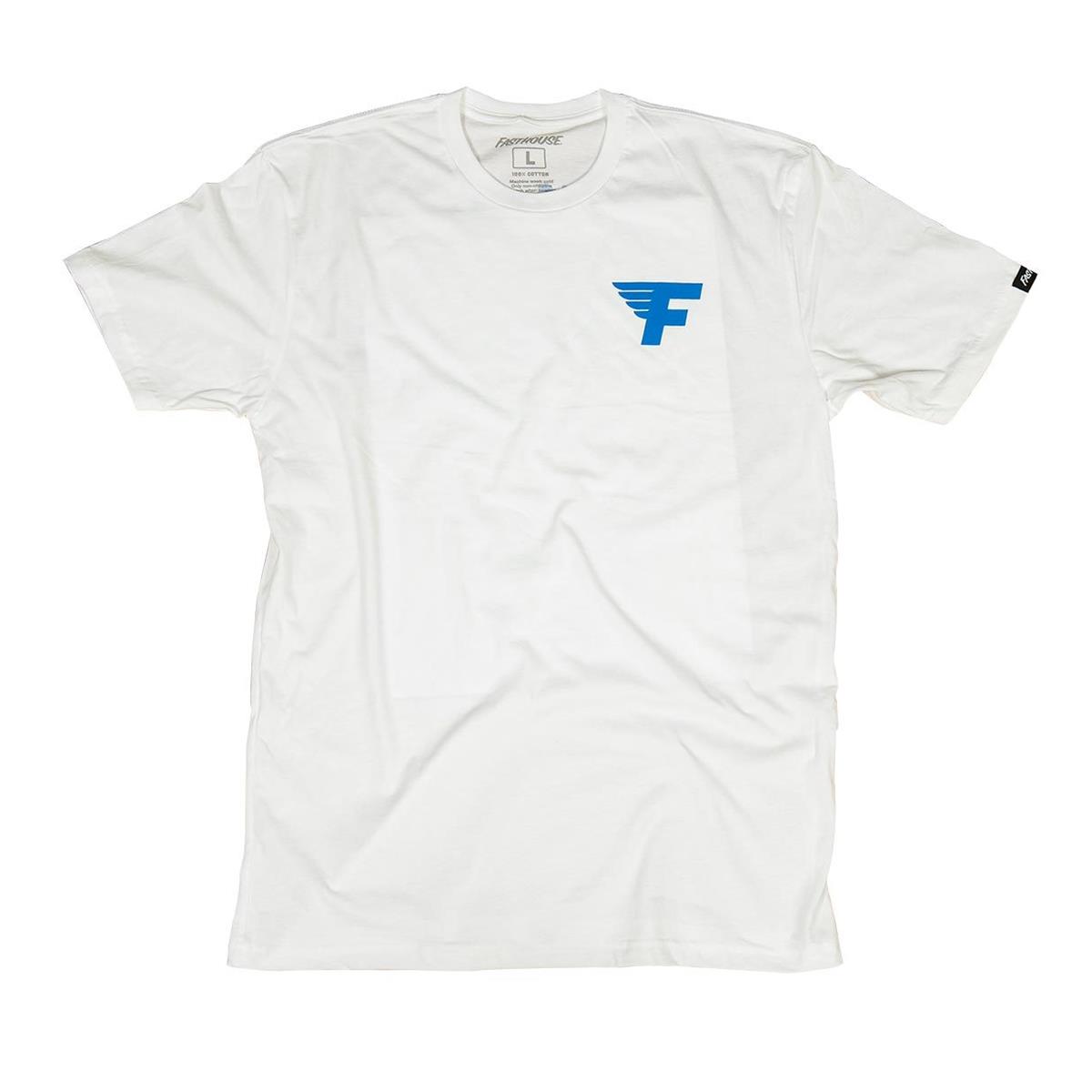 Fasthouse T-Shirt Fast Cycles White