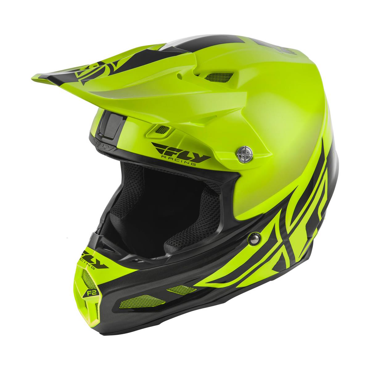 Fly Racing Helmet F2 Carbon MIPS Hi-Vis Yellow/Black