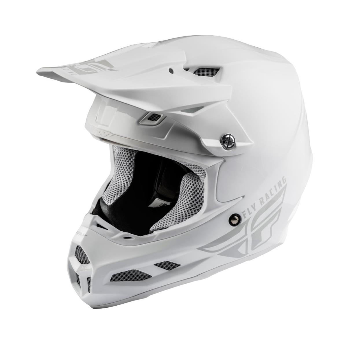 Fly Racing Casque MX F2 Carbon MIPS Solid White
