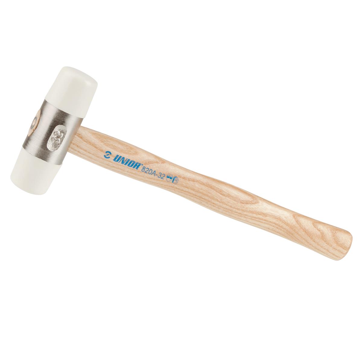 Unior Mallet  With Wooden Handle And Changeable Attachments