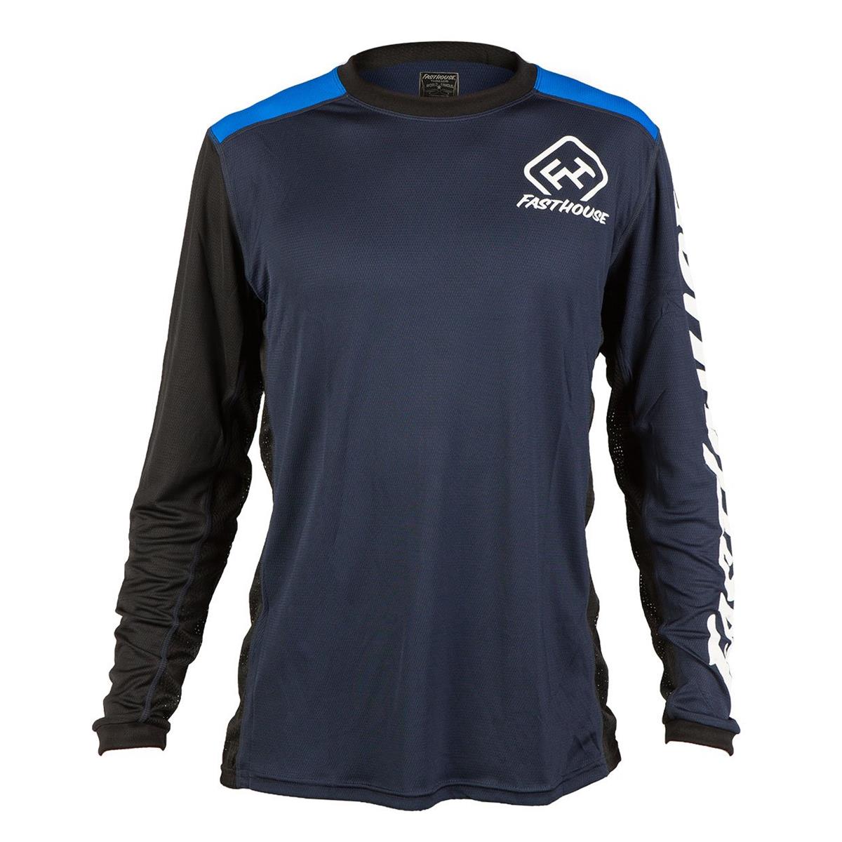 Fasthouse Maillot VTT Manches Longues Fastline Blue