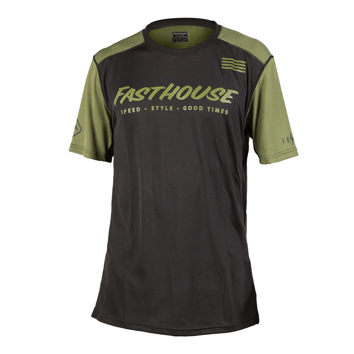 Fasthouse Maillot VTT Manches Courtes Fastline Classic Olive