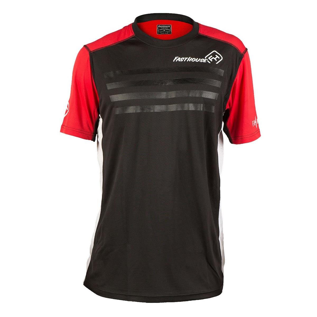 Fasthouse Maillot VTT Manches Courtes Fastline Stripes Red