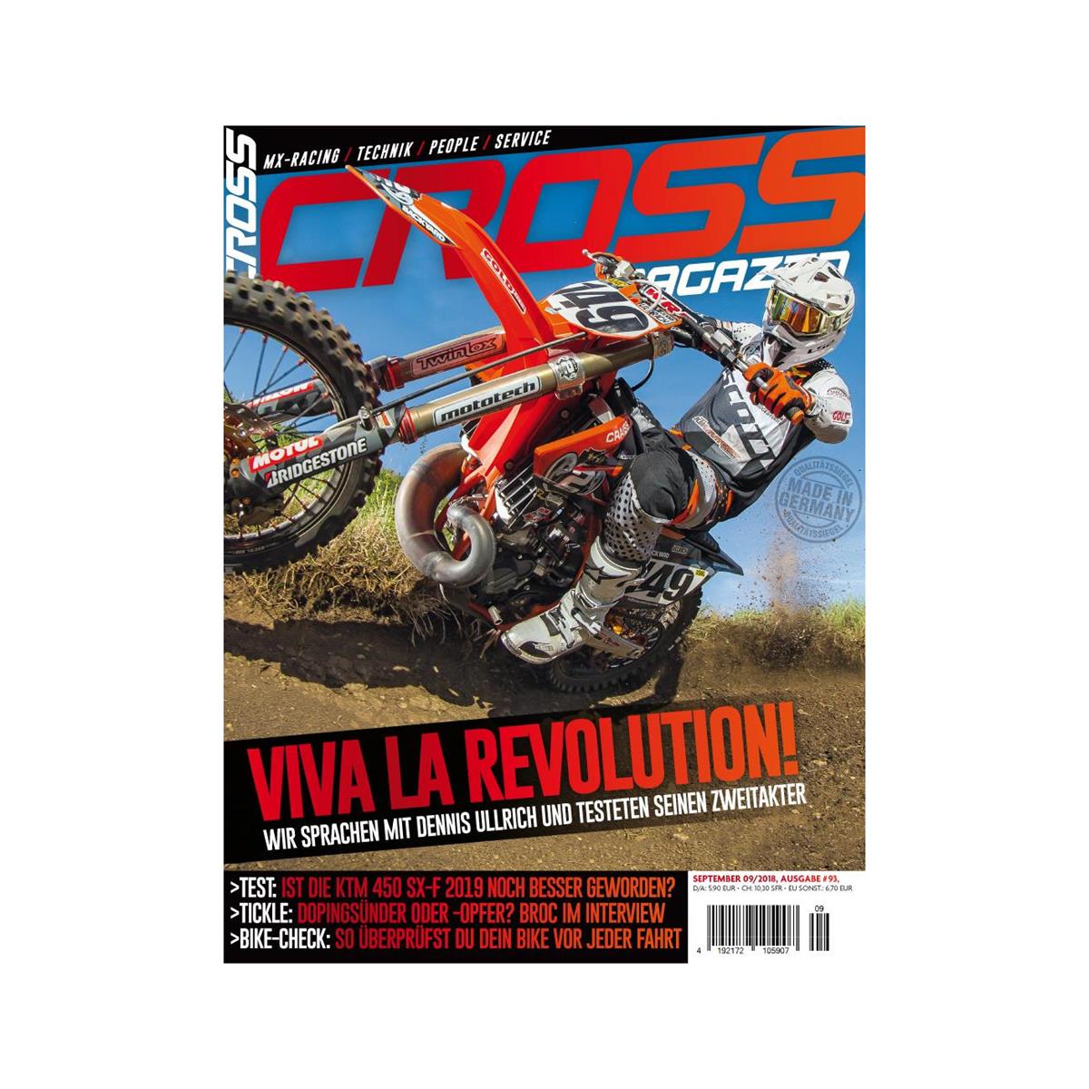 Cross Magazin Cross Magazine Issue 09/2018  September