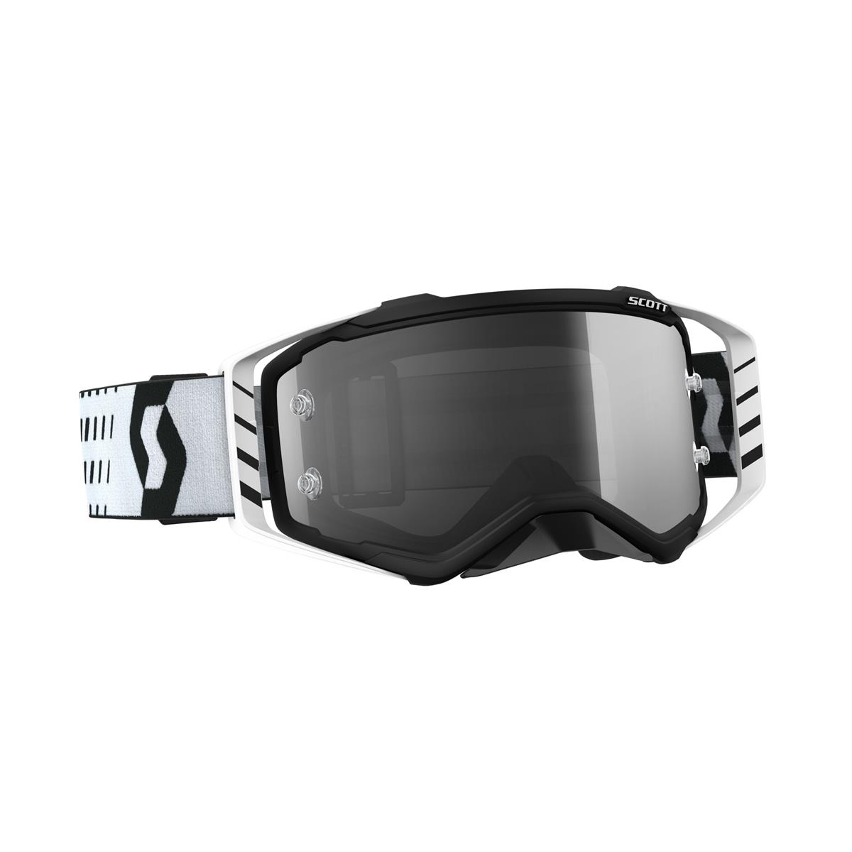 Scott Goggle Prospect Sand Dust LS Black/White - Clear Anti-Fog