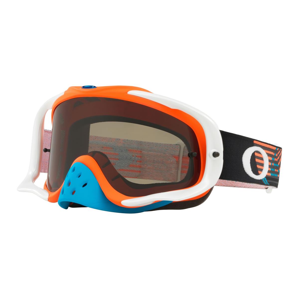 Oakley MX Goggle Crowbar MX Blue/Orange - Dark Grey