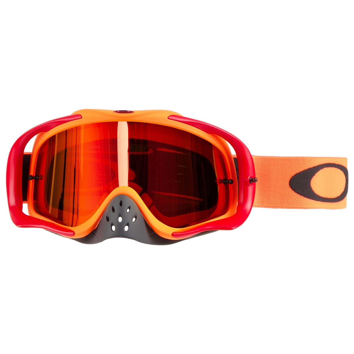Oakley Masque Crowbar MX Red/Orange - Fire Iridium