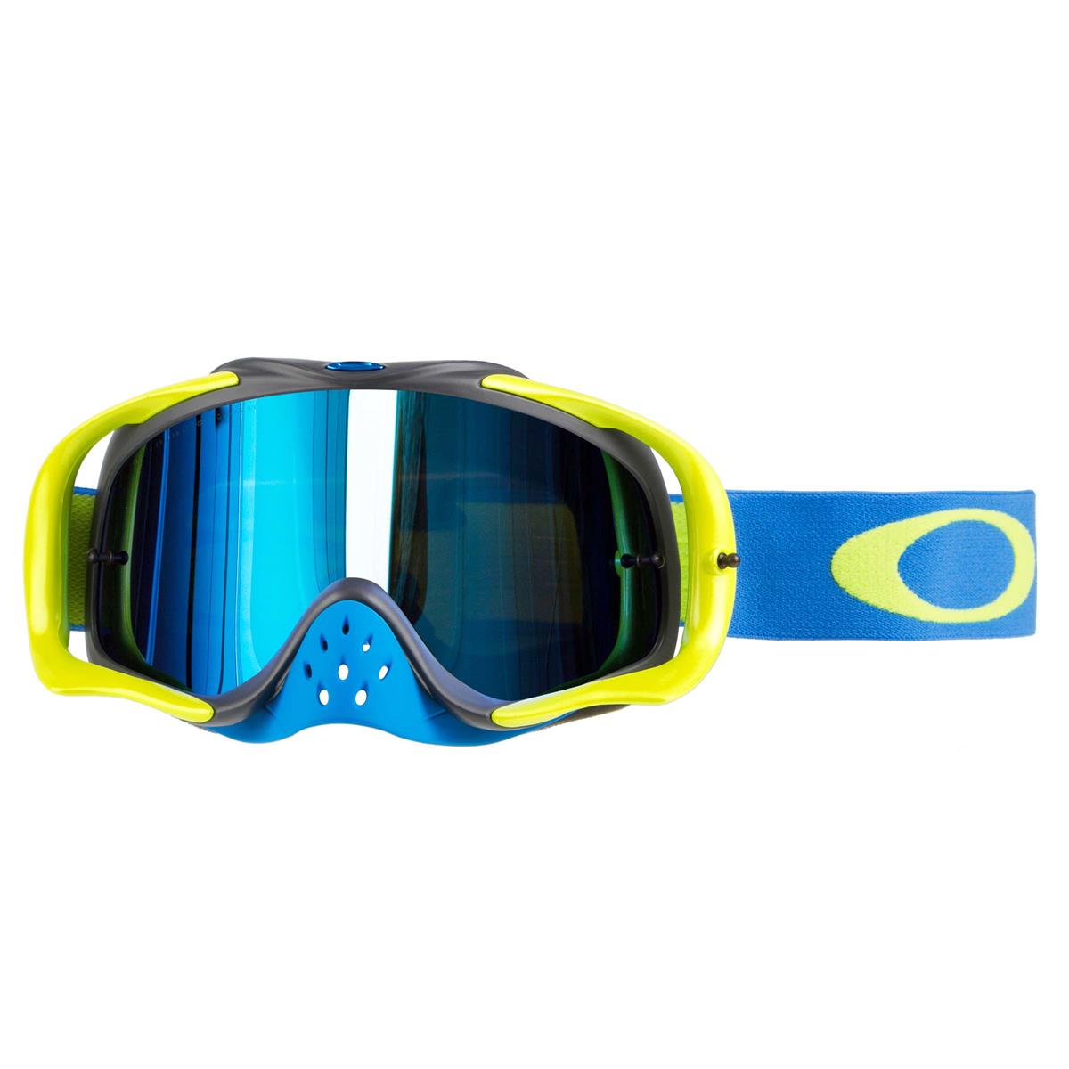 Oakley MX Goggle Crowbar MX Blue/Green - Black Ice Iridium