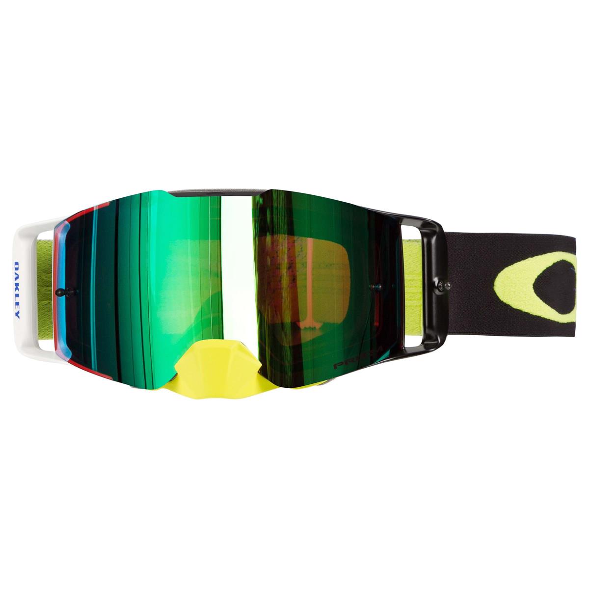 Oakley MX Goggle Front Line MX Dissolve Green/Blue - Prizm MX Jade