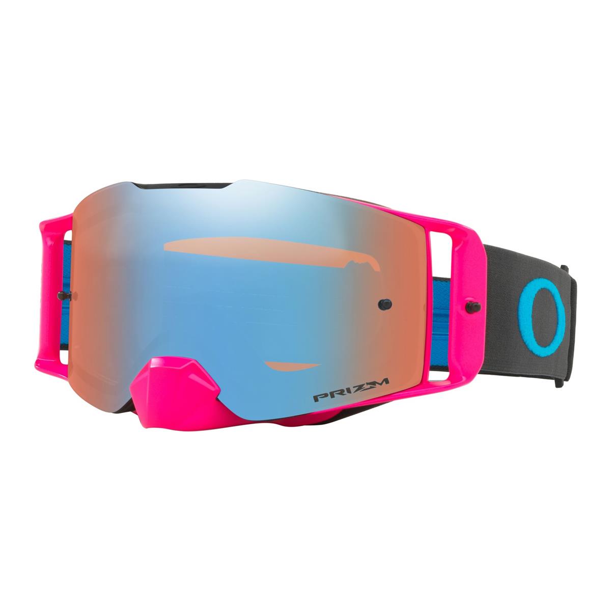 Oakley MX Goggle Front Line MX Pink/Blue - Prizm MX Sapphire Iridium