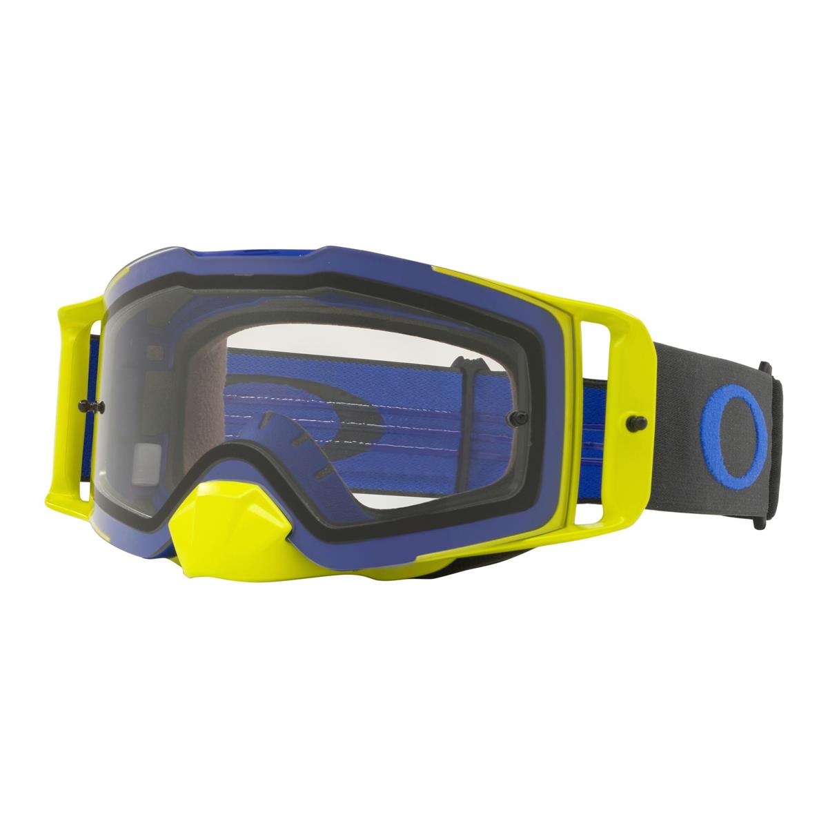 Oakley Masque Front Line MX Blue/Green - Clear