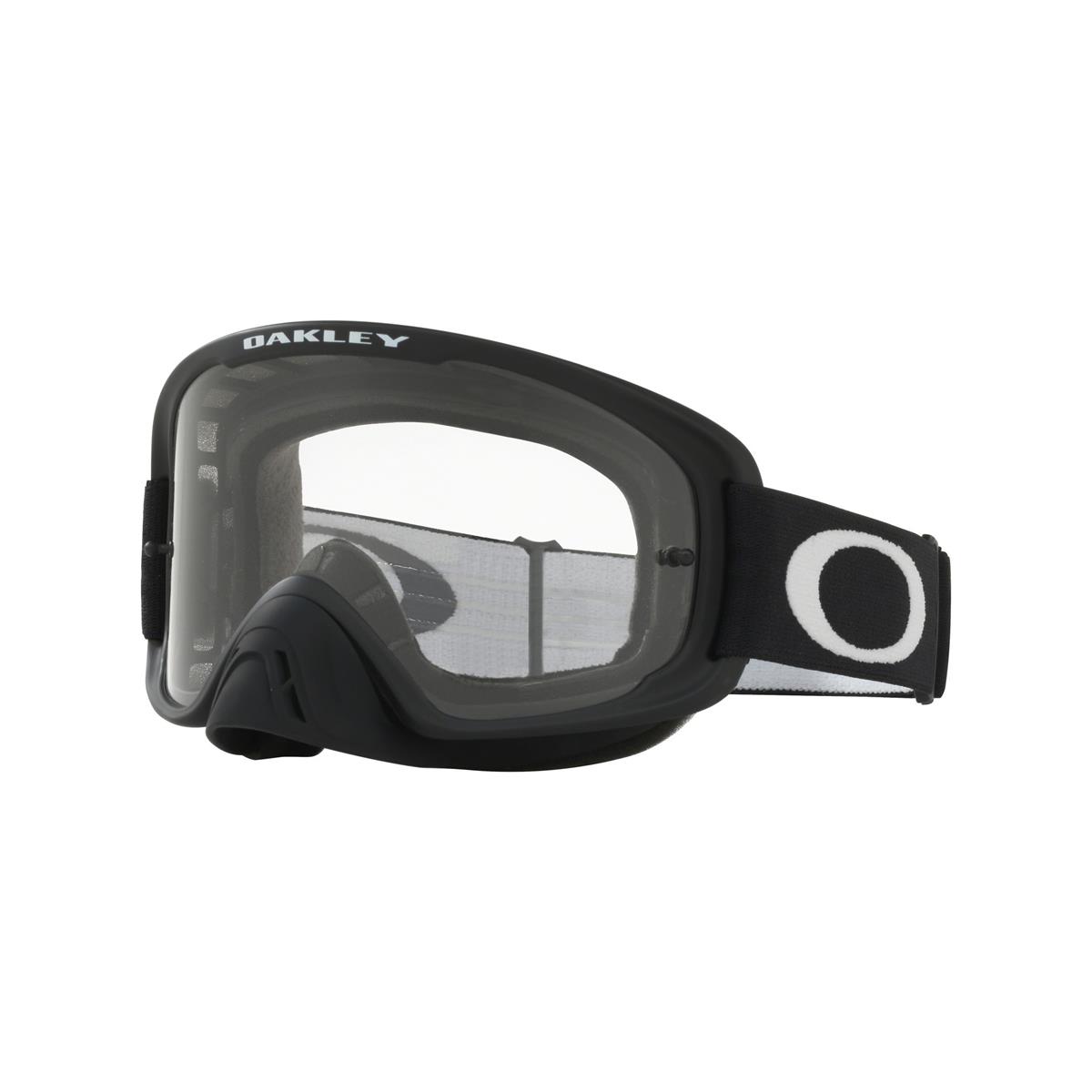 Oakley MX Goggle O Frame 2.0 MX Matte Black - Clear & Dark Grey