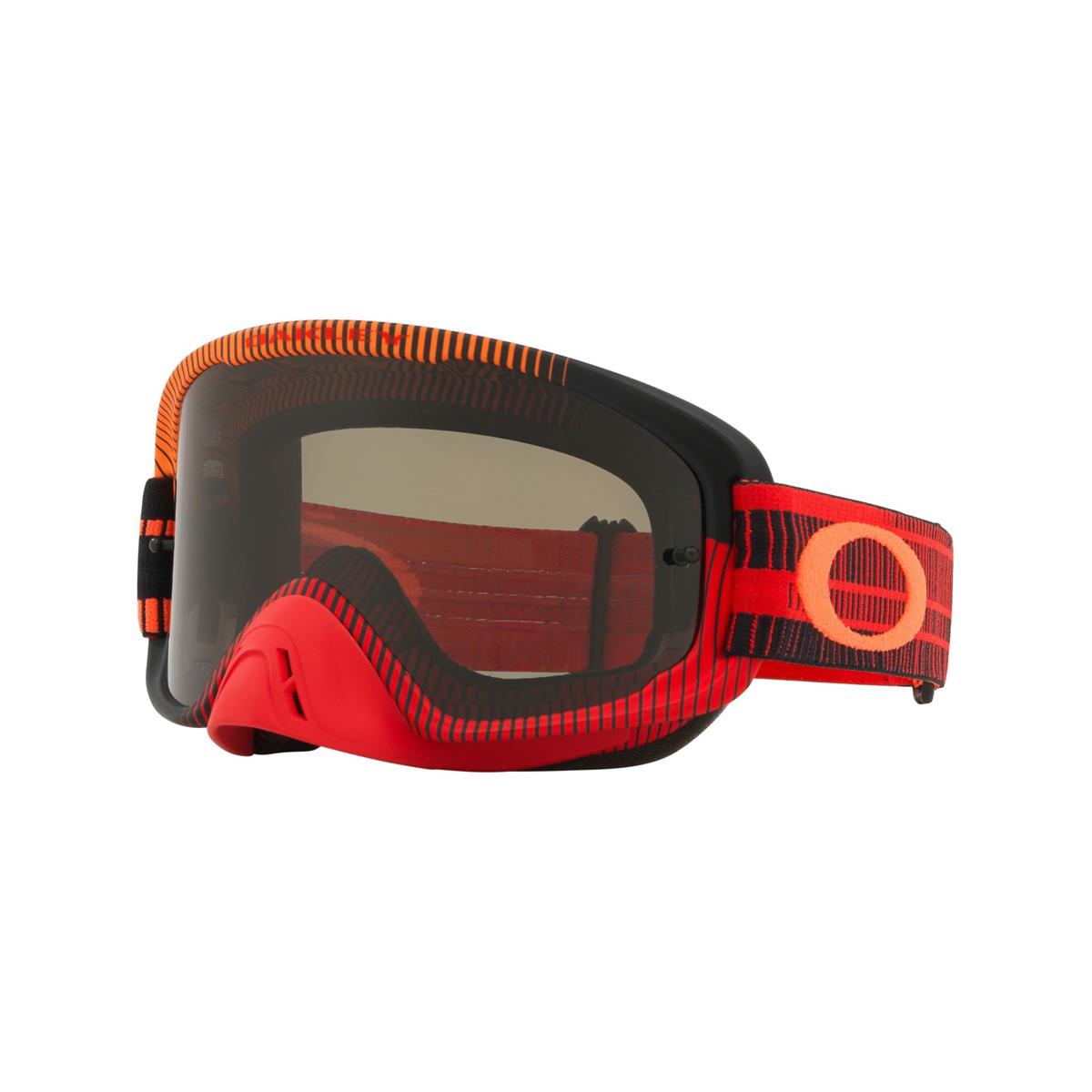 Oakley MX Goggle O Frame 2.0 MX Frequency Red/Orange - Dark Grey