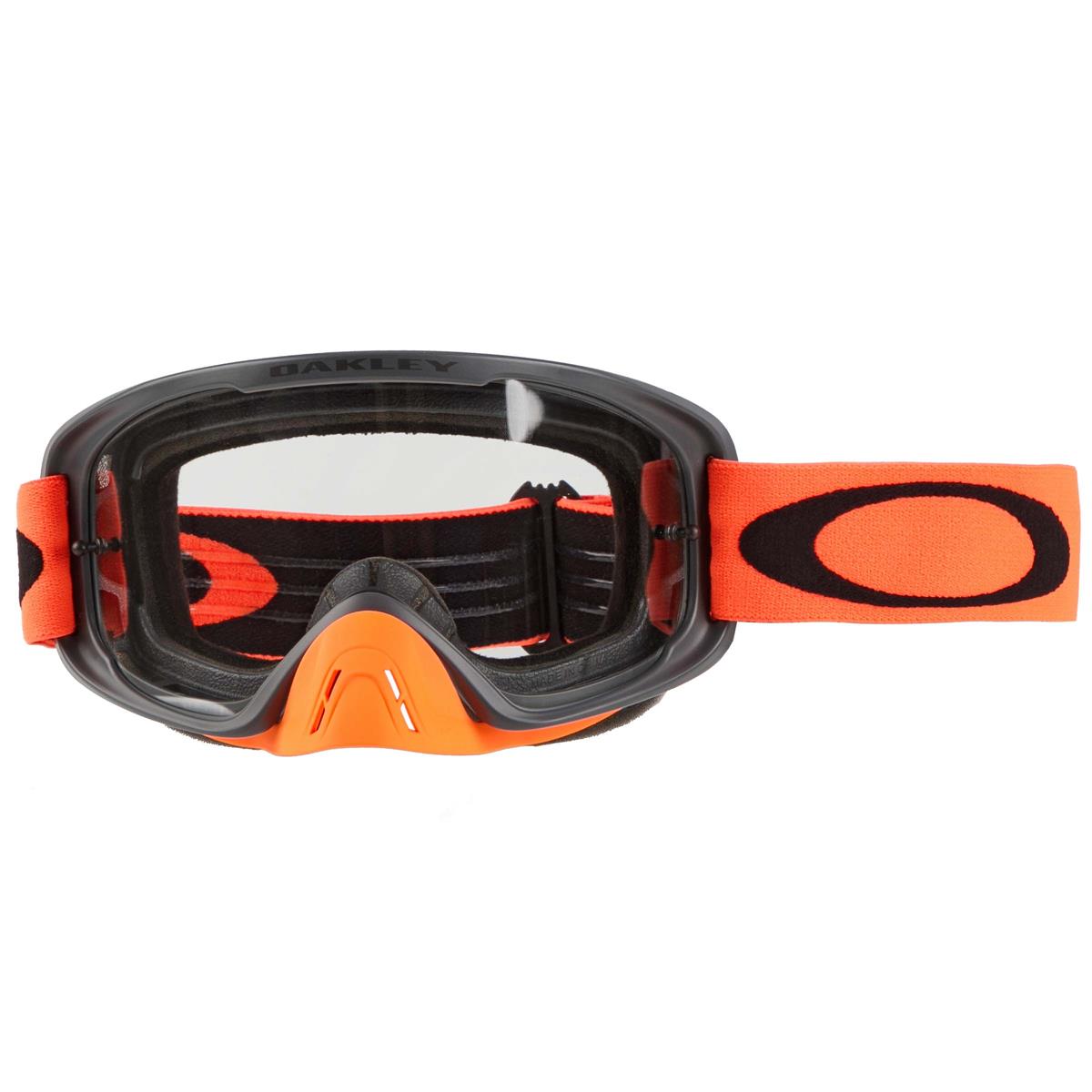 Oakley MX Goggle O Frame 2.0 MX Gunmetal Orange - Clear