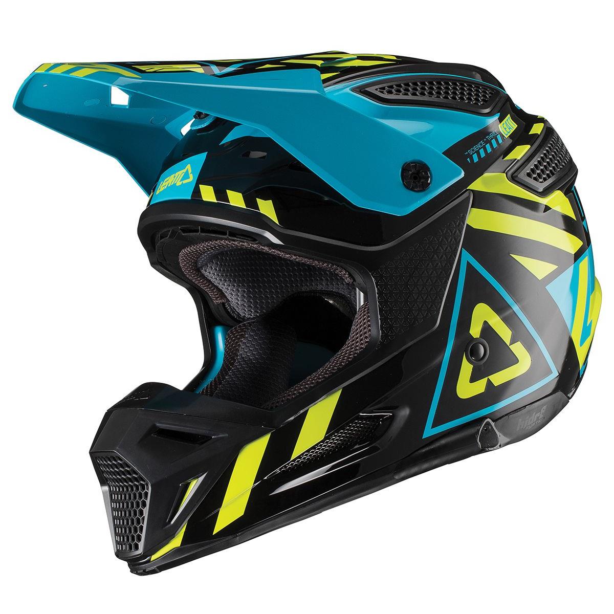 Leatt Motocross-Helm GPX 5.5 Composite V19.1 Schwarz/Lime
