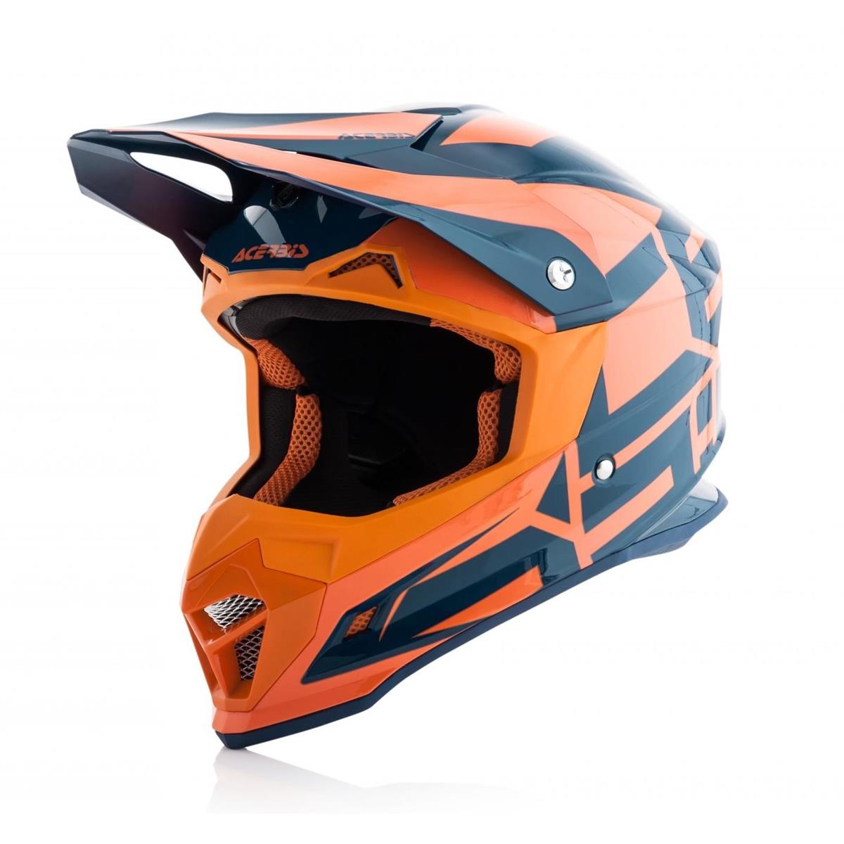 Acerbis Helmet Profile 4 Orange/Blue