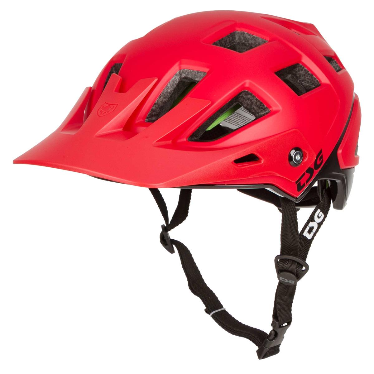 TSG Enduro MTB-Helm Scope Graphic Design Rot/Schwarz