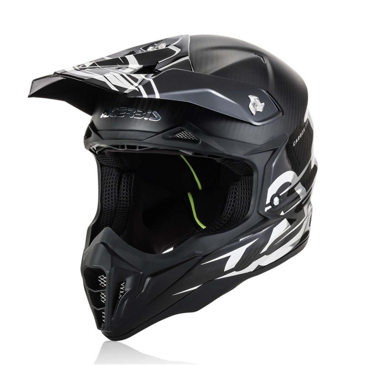 Acerbis Helmet Impact X Carbon Silver