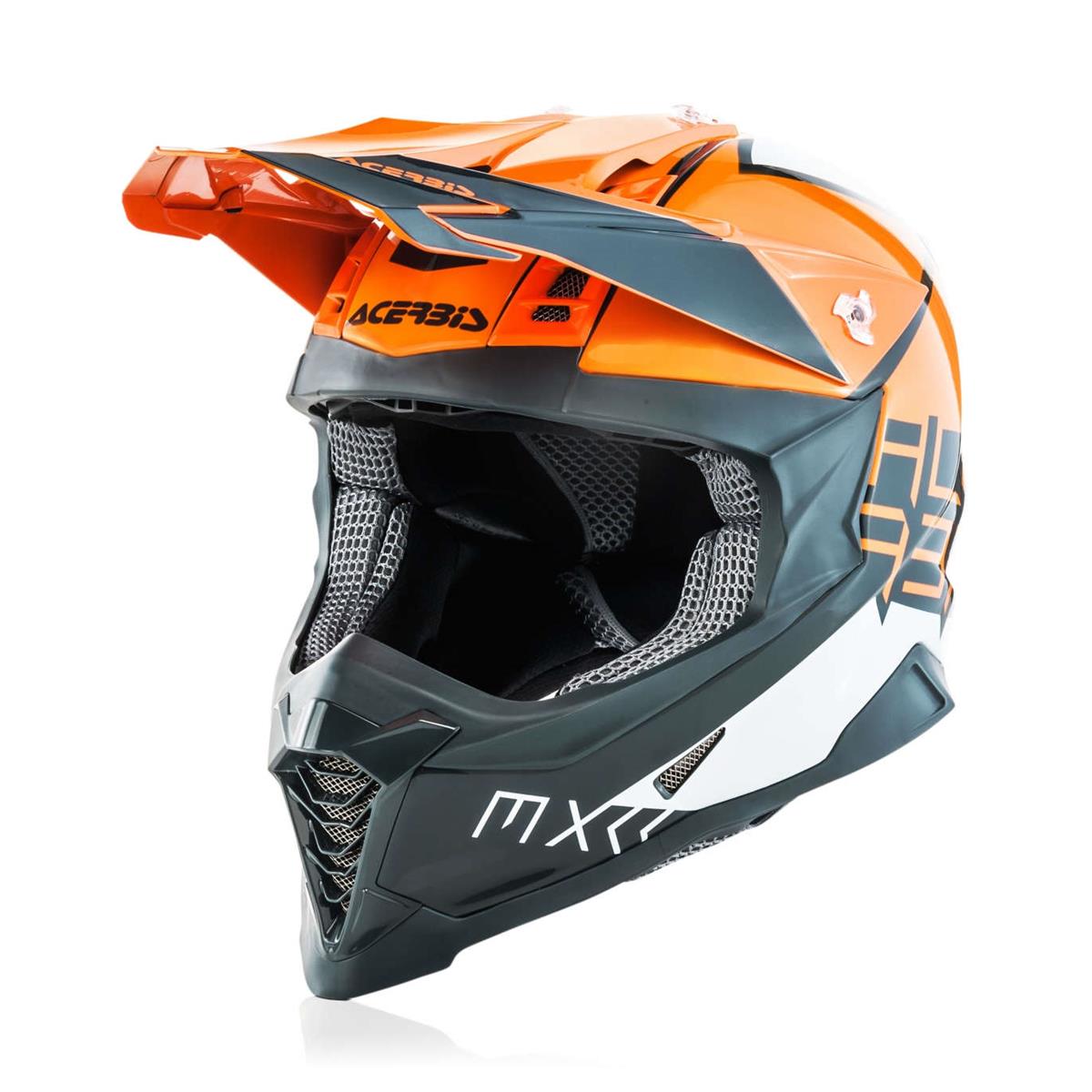 Acerbis Helm X Racer VTR Orange/Grau
