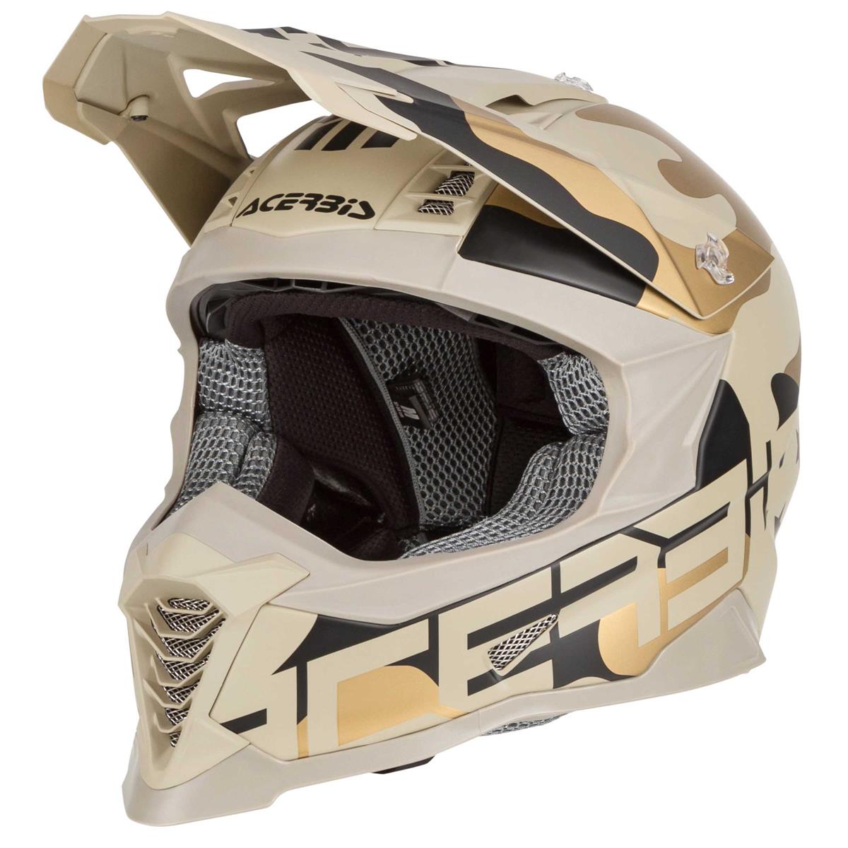 Acerbis Motocross-Helm X Racer VTR Camo/Braun