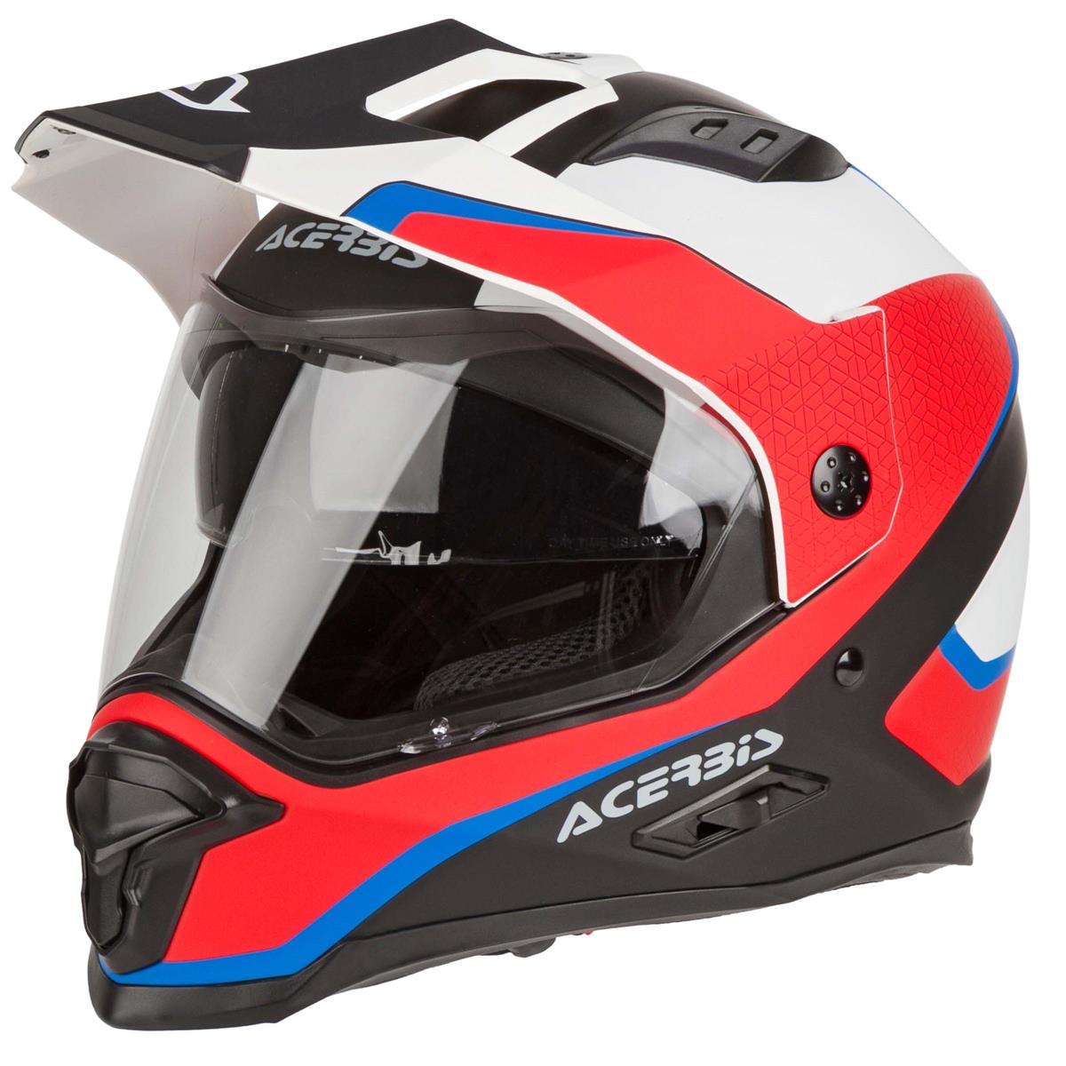 Acerbis Adventure Helmet Reactive Graffix Red/White