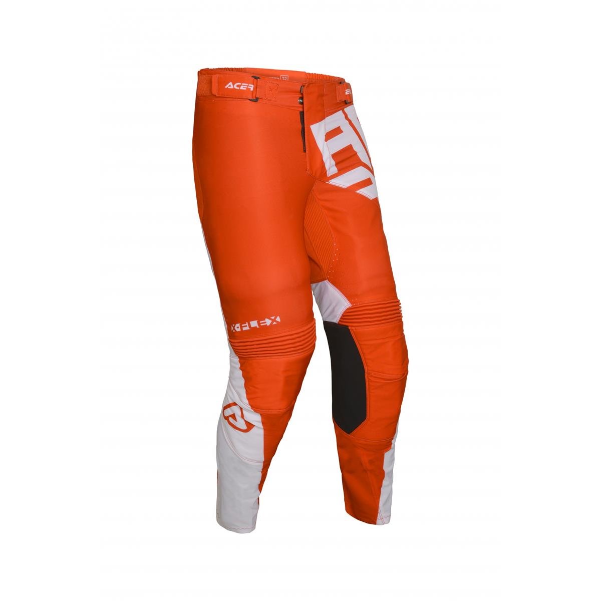 Acerbis Pantalon MX X-Flex Andromeda Orange/Blanc