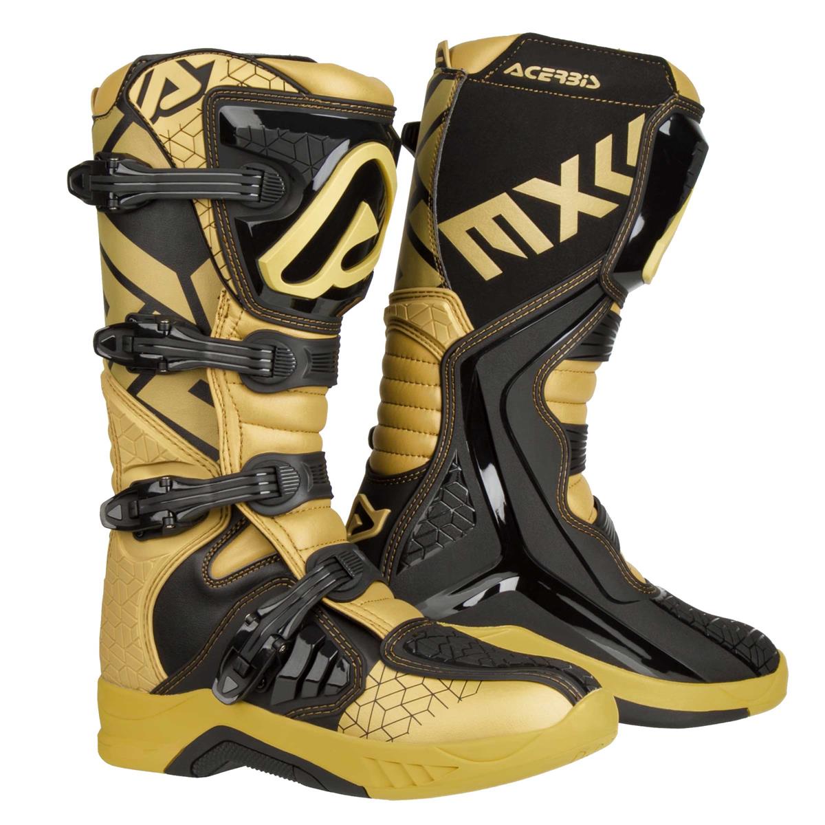 Acerbis MX Boots X-Team Gold/White