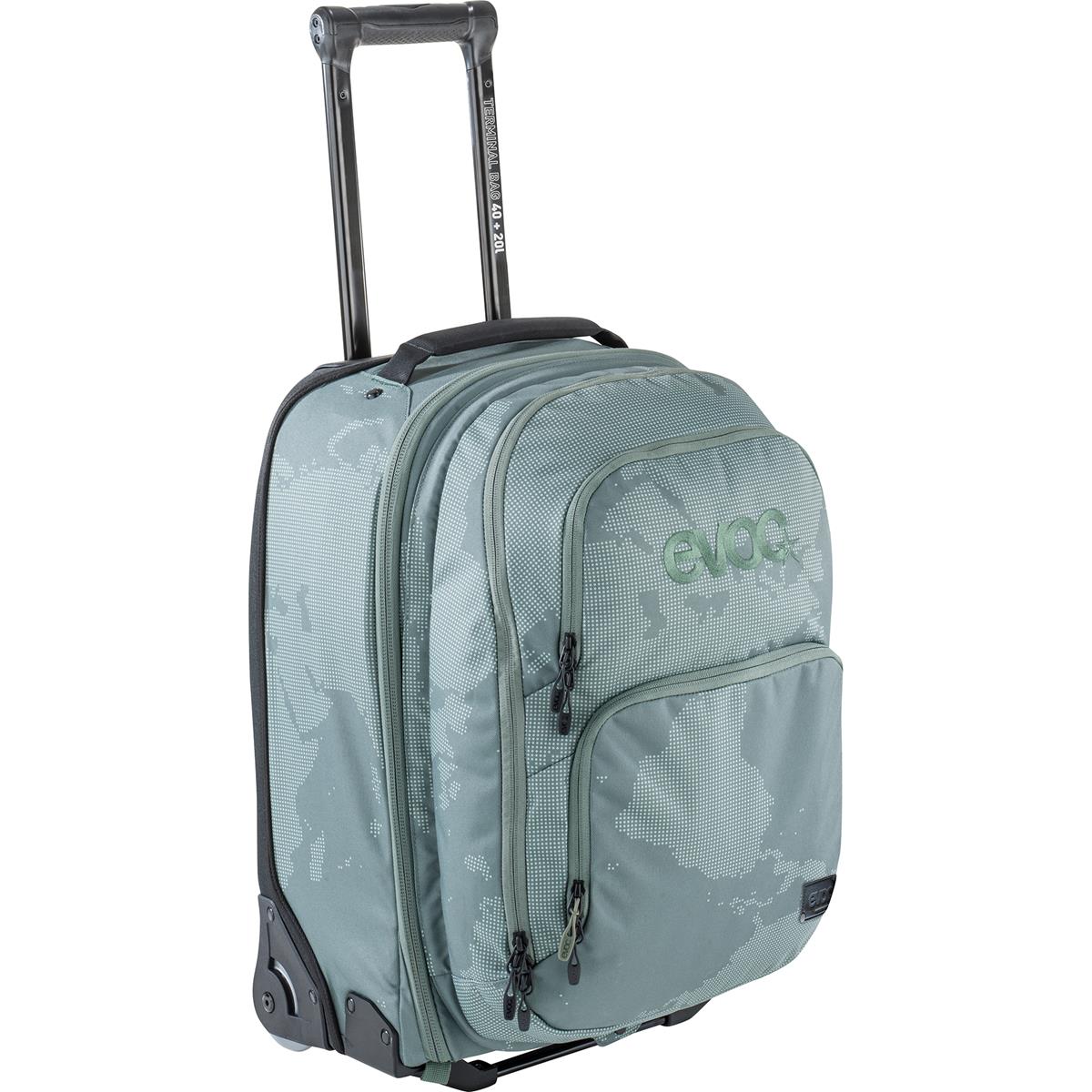 Evoc Trolley Case Terminal Bag Olive, 40 L incl. 20 L Daypack