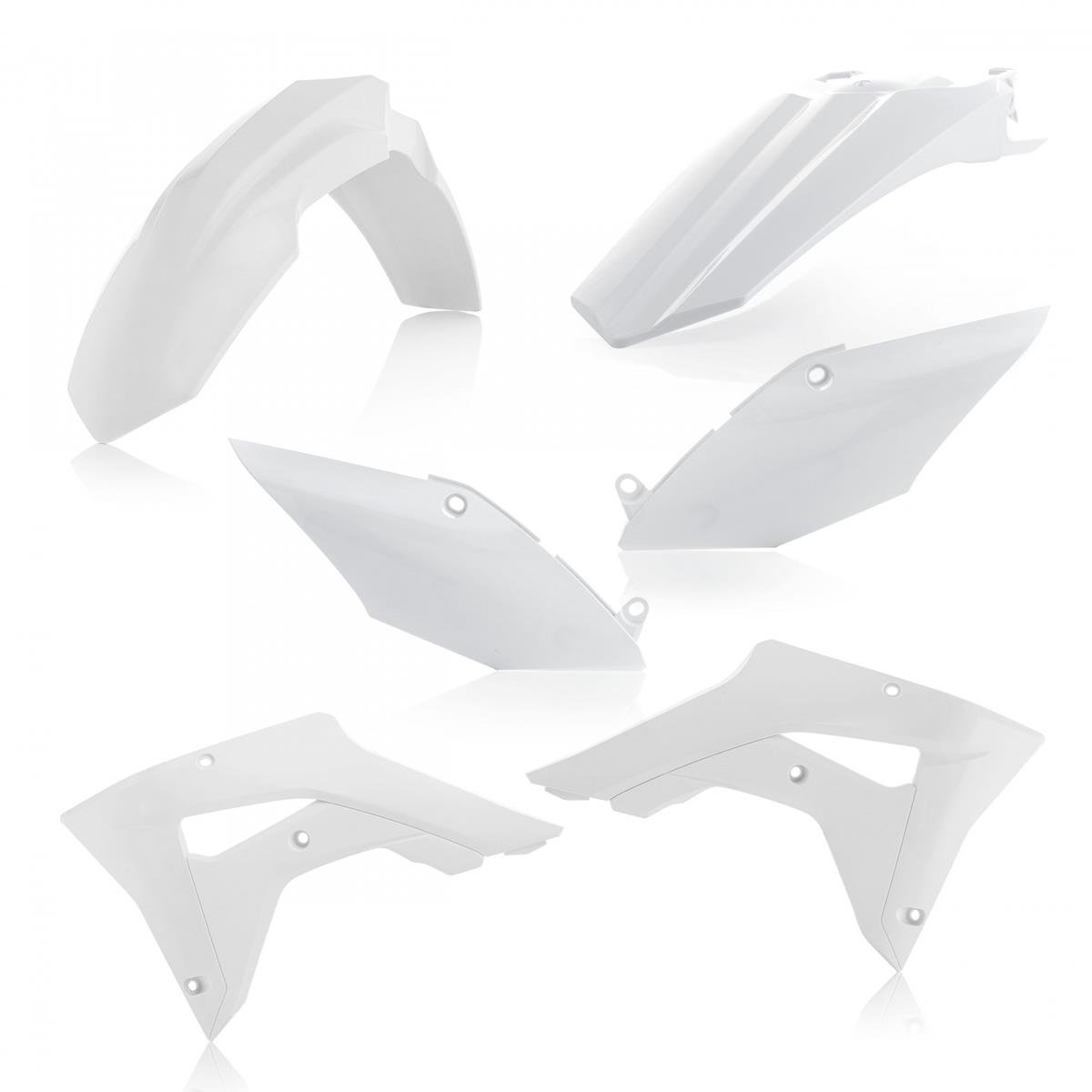 Acerbis Plastic Kit  Honda CRF 450 RX 17-21, White