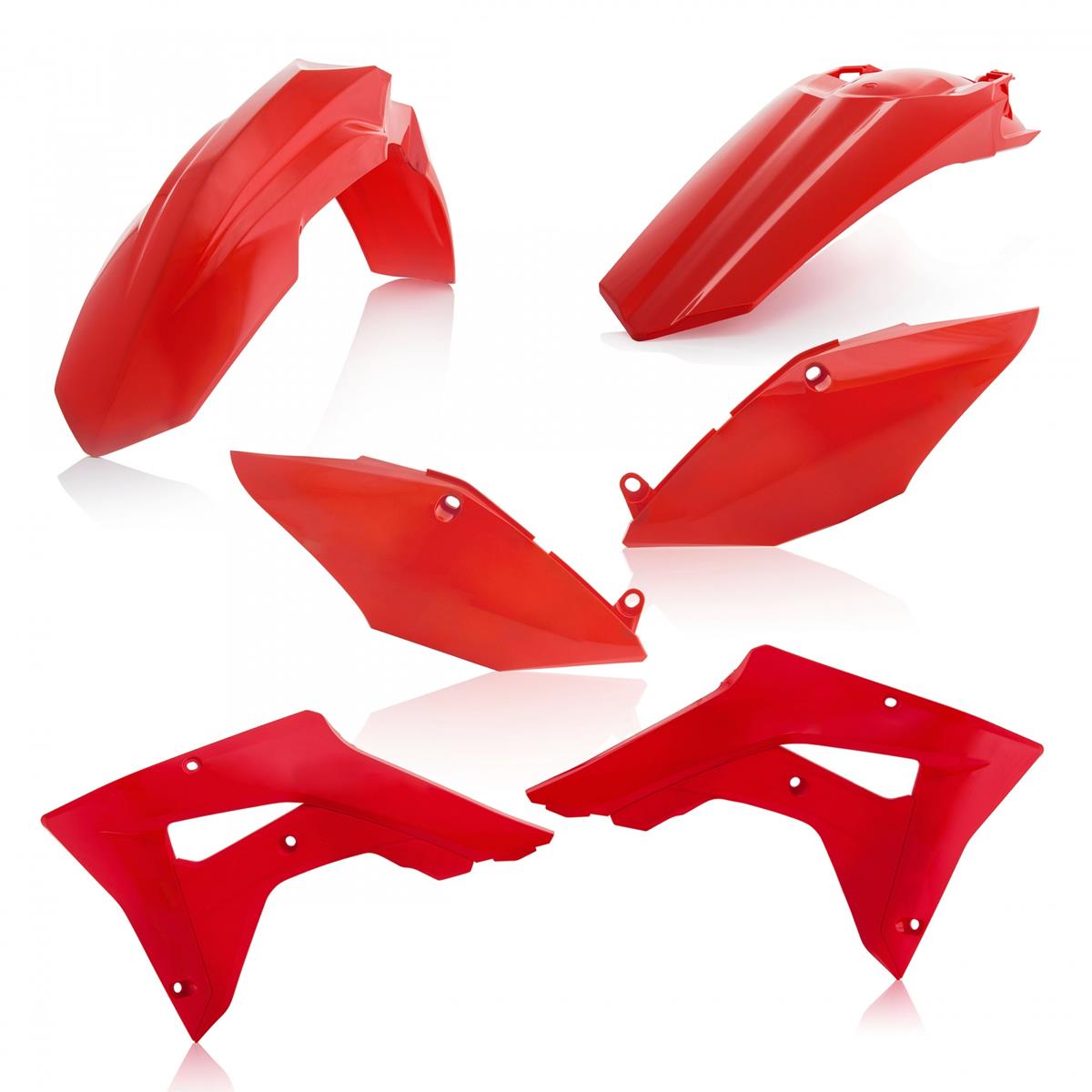 Acerbis Plastic Kit  Honda CRF 450 RX 17-21, Red