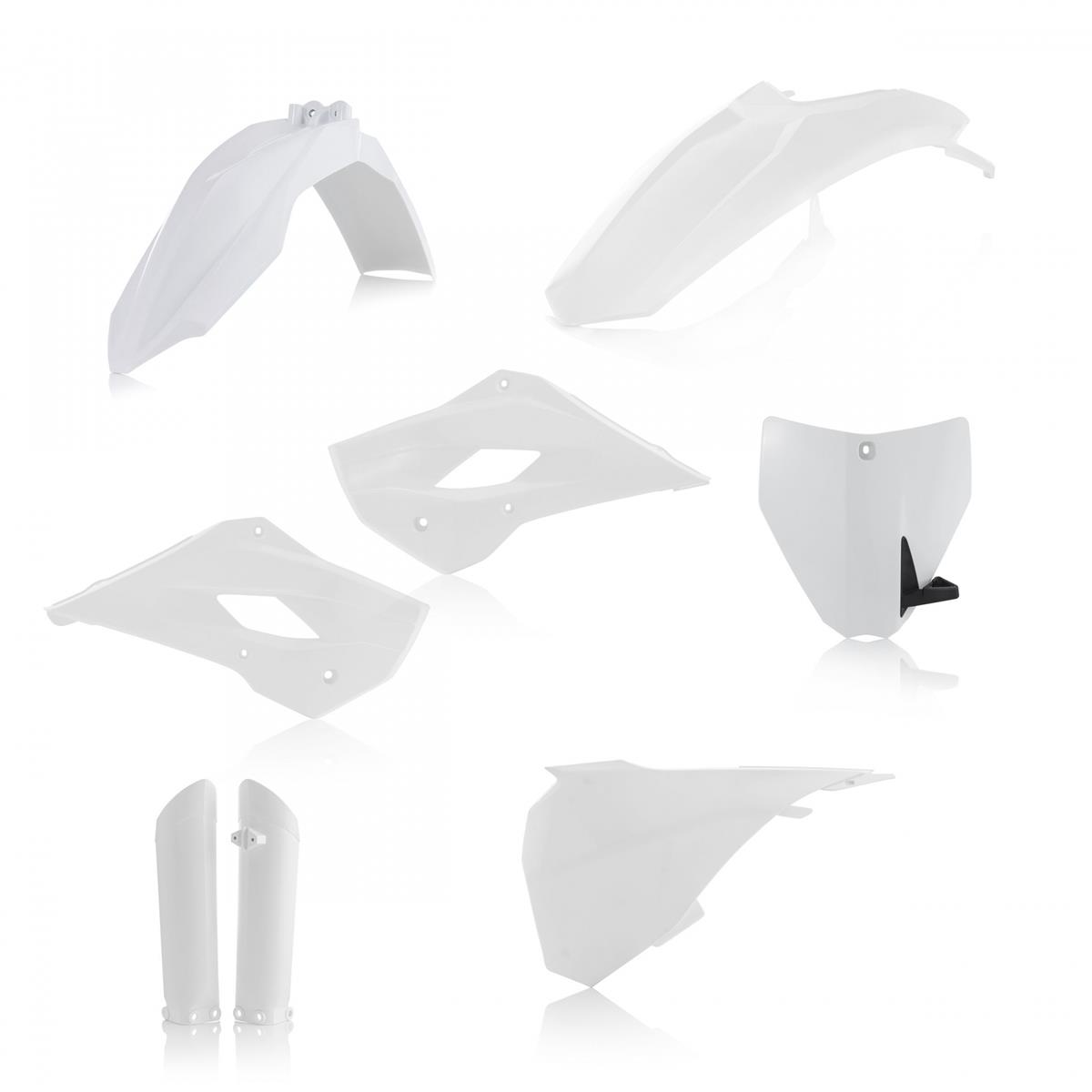 Acerbis Kit Plastique complet Full-Kit Husqvarna TC 85 14-17, White