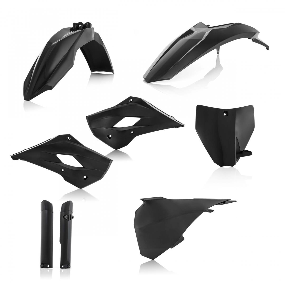 Acerbis Plastic Kit Full-Kit Husqvarna TC 85 14-17, Black