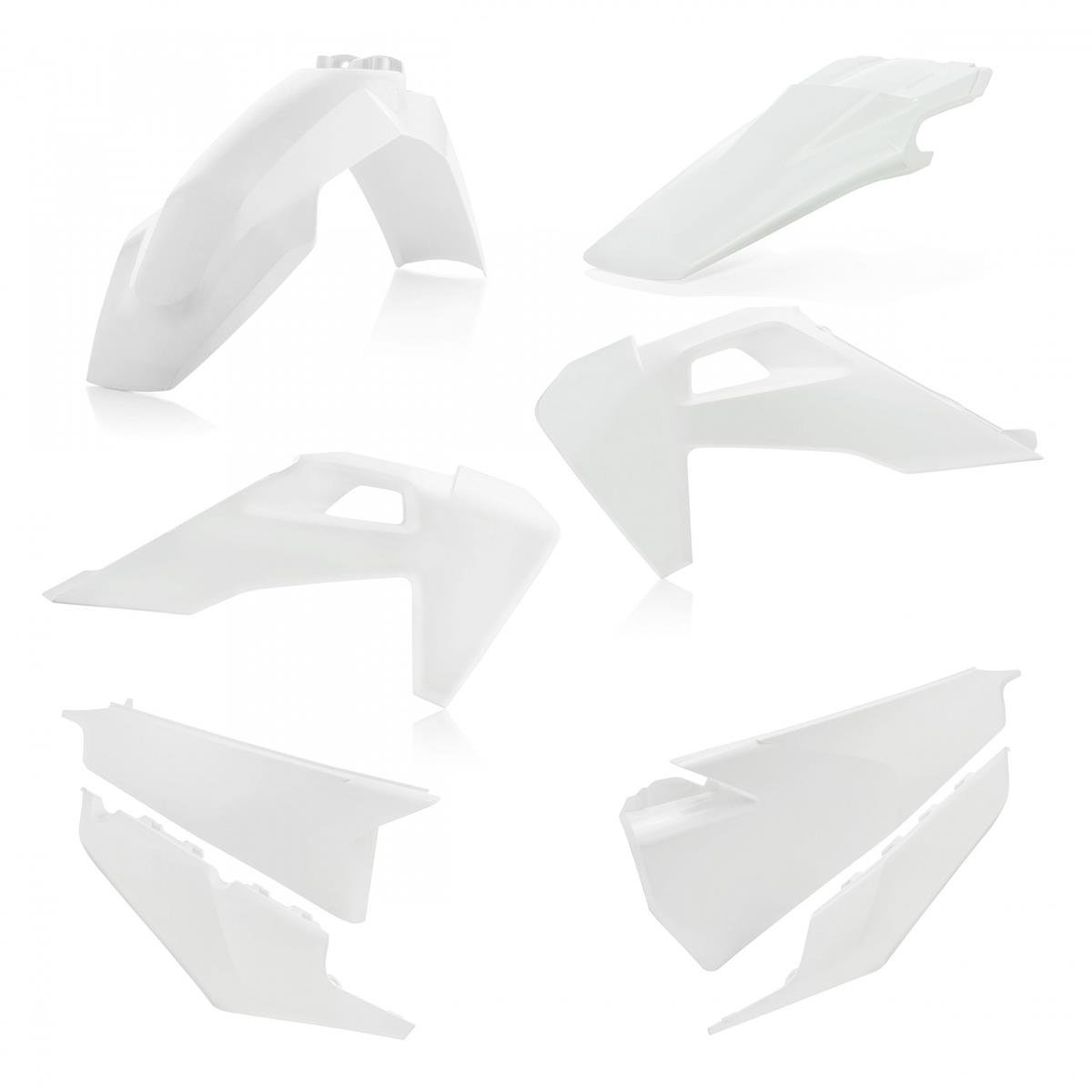 Acerbis Plastic Kit  Husqvarna FC/TC 19-22, White