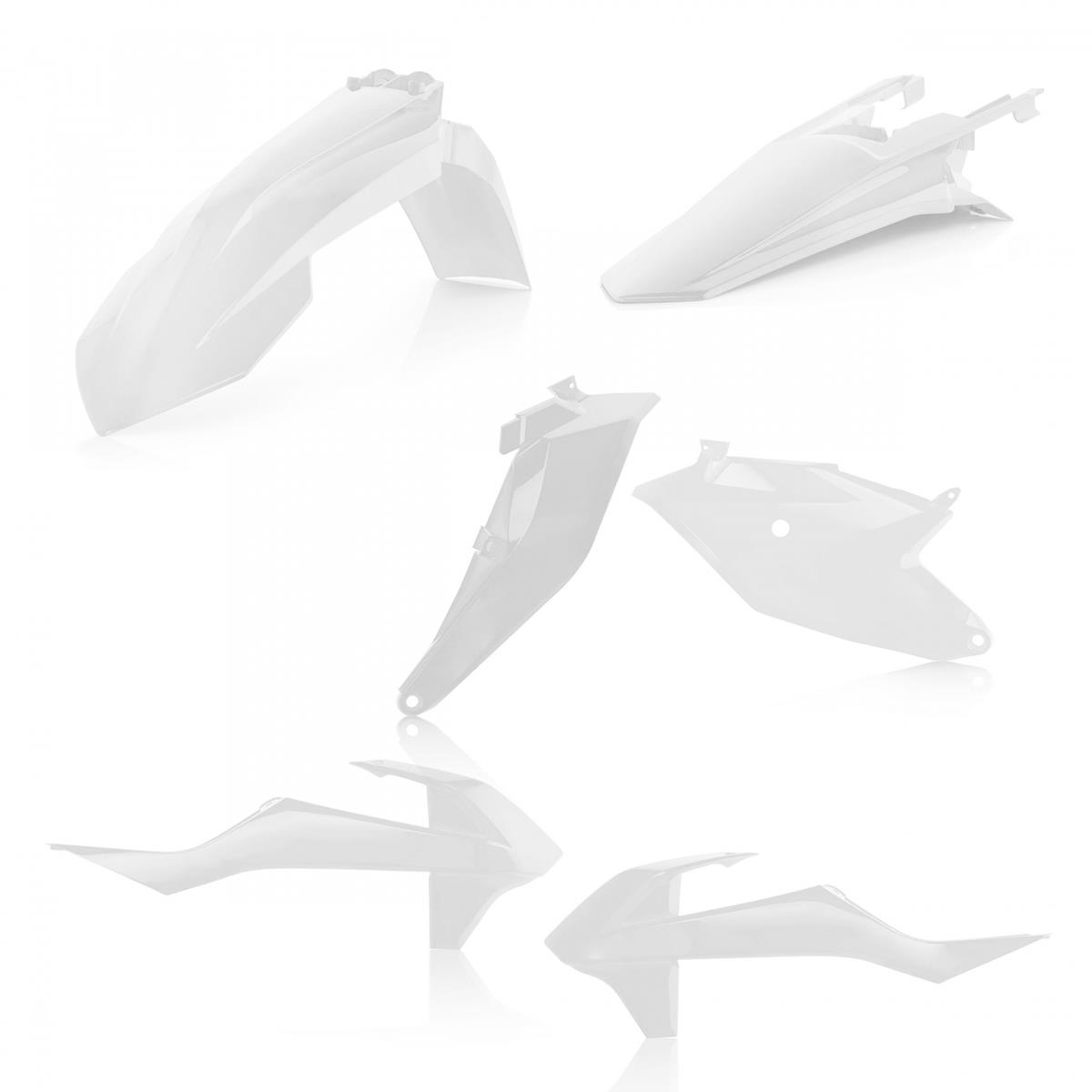 Acerbis Plastik-Kit  KTM SX 85 18-21, Weiß