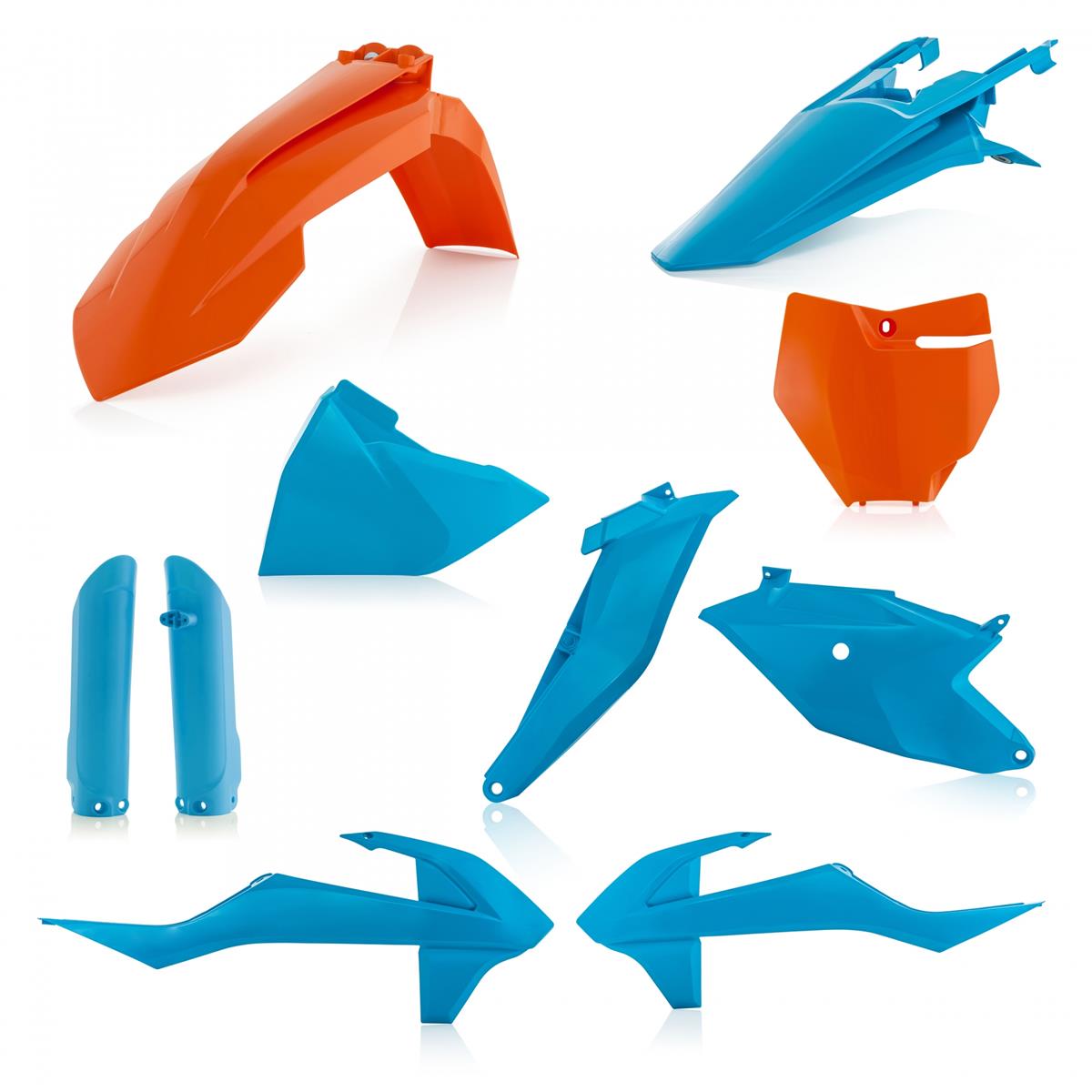 Acerbis Full Kit Plastique  KTM SX 85 18-21, Orange/Blue