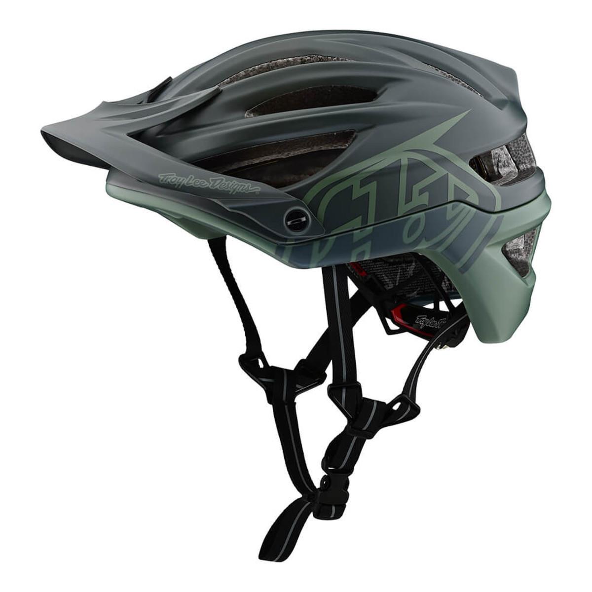 Troy Lee Designs Enduro-MTB Helm A2 Decoy Schwarz/Grün