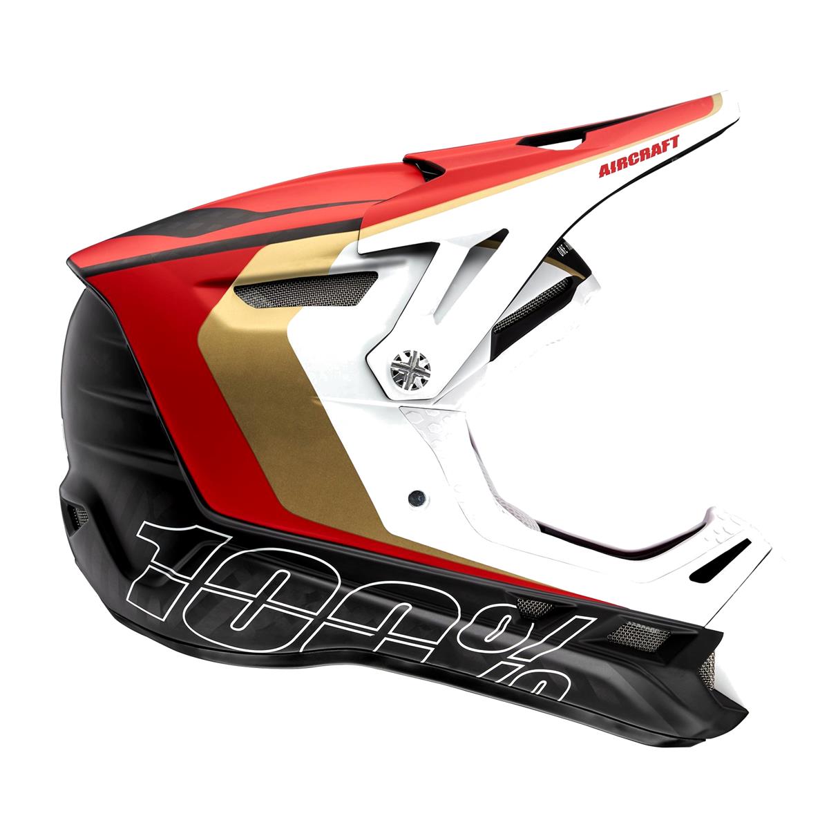 100% Downhill MTB Helmet Aircraft MIPS Ltd. Red